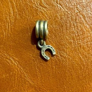 Retired Pandora Hanging Horseshoe Charm